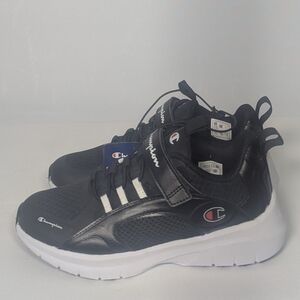 NEW Champion Kids Pacer EC Shoes sz 4 black